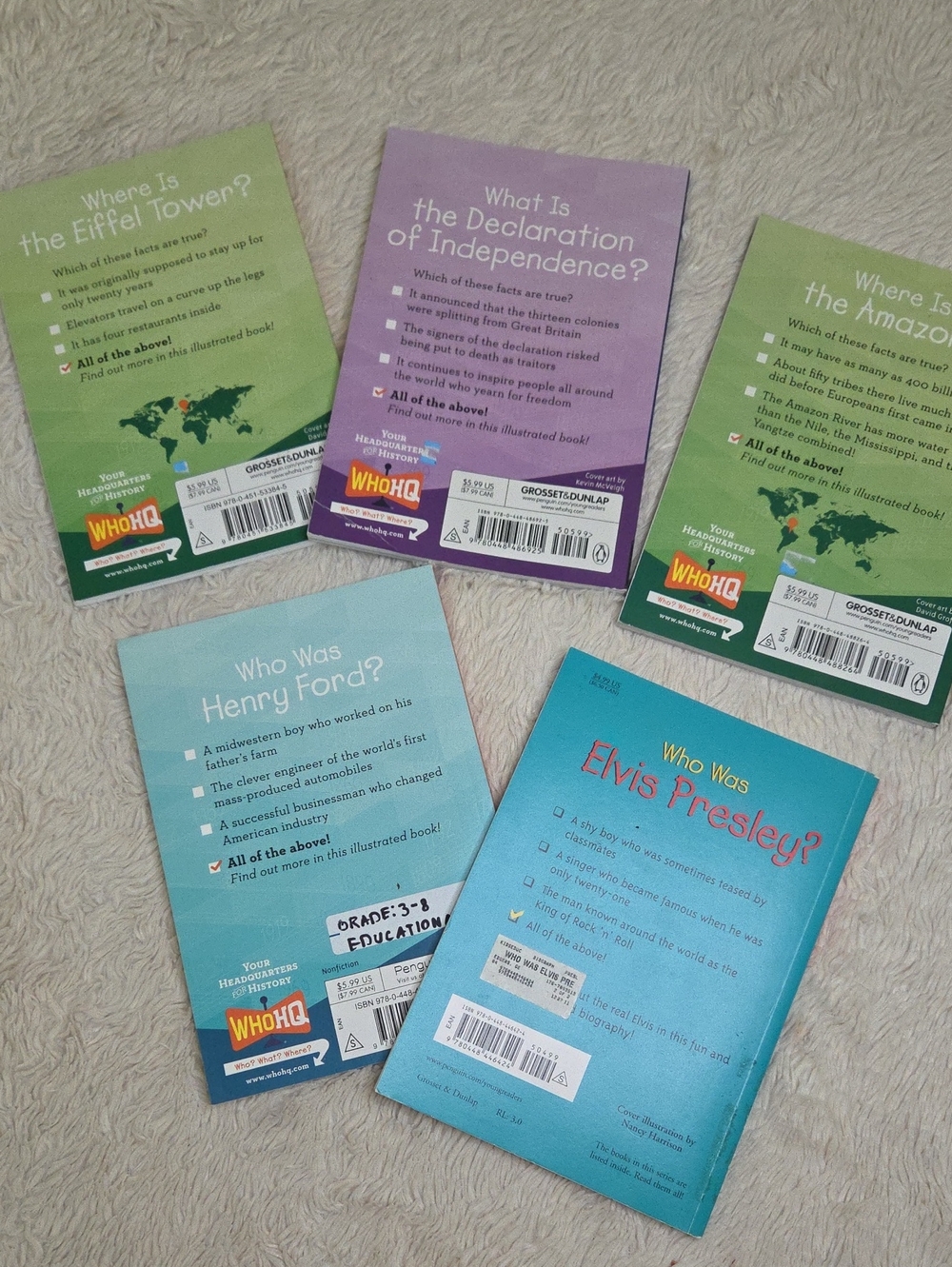 Who Who & Others Paperback Book Bundle - Picture 4 of 6